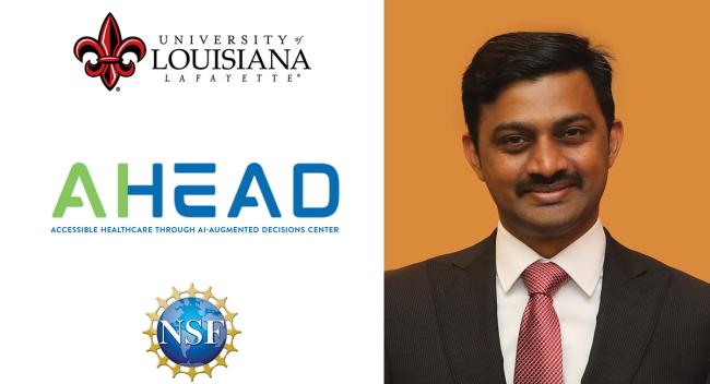 UL Lafayette to establish AHeAD research center focused on AI in health care 