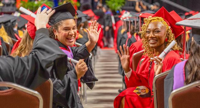 Fall 2025 graduates celebrate 