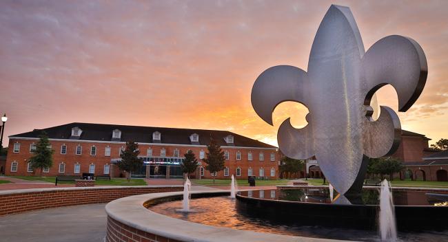 Sunrise over the Quad
