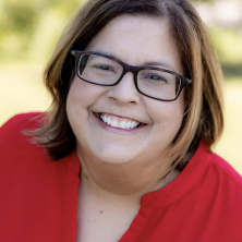 A remembrance photo of Dr. Margarita Perez as she smiles at the camera