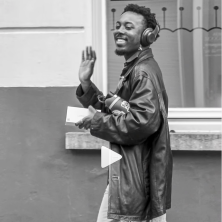 UL choir student is seen walking down the street