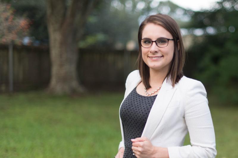 UL Lafayette alum Ashley Bell Davis was an architecture major.