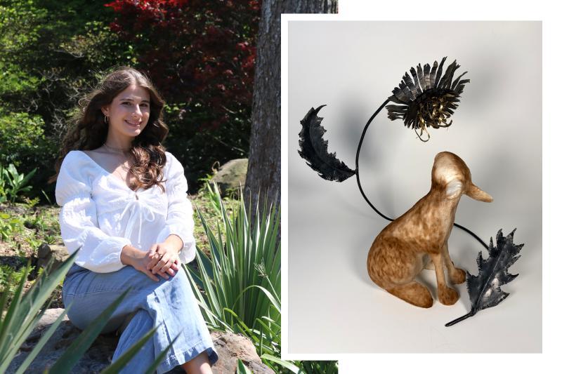 UL Lafayette student’s sculpture earns ‘best of’ honor in international art exhibition