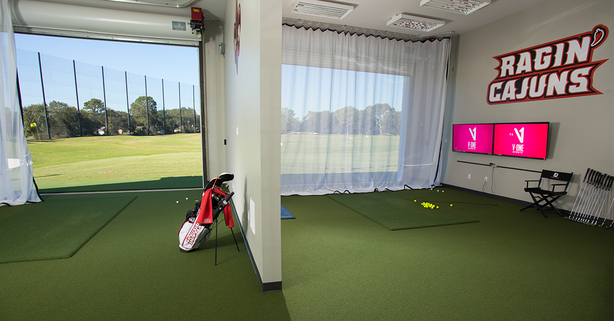 New Ragin' Cajuns golf facility at Oakborne from the Fall 2017 issue of La Louisiane