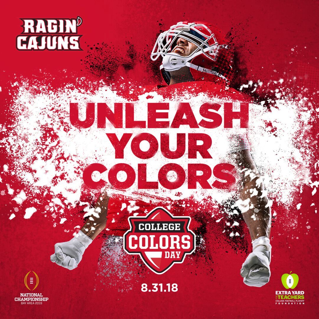 College Colors Day | University of Louisiana at Lafayette