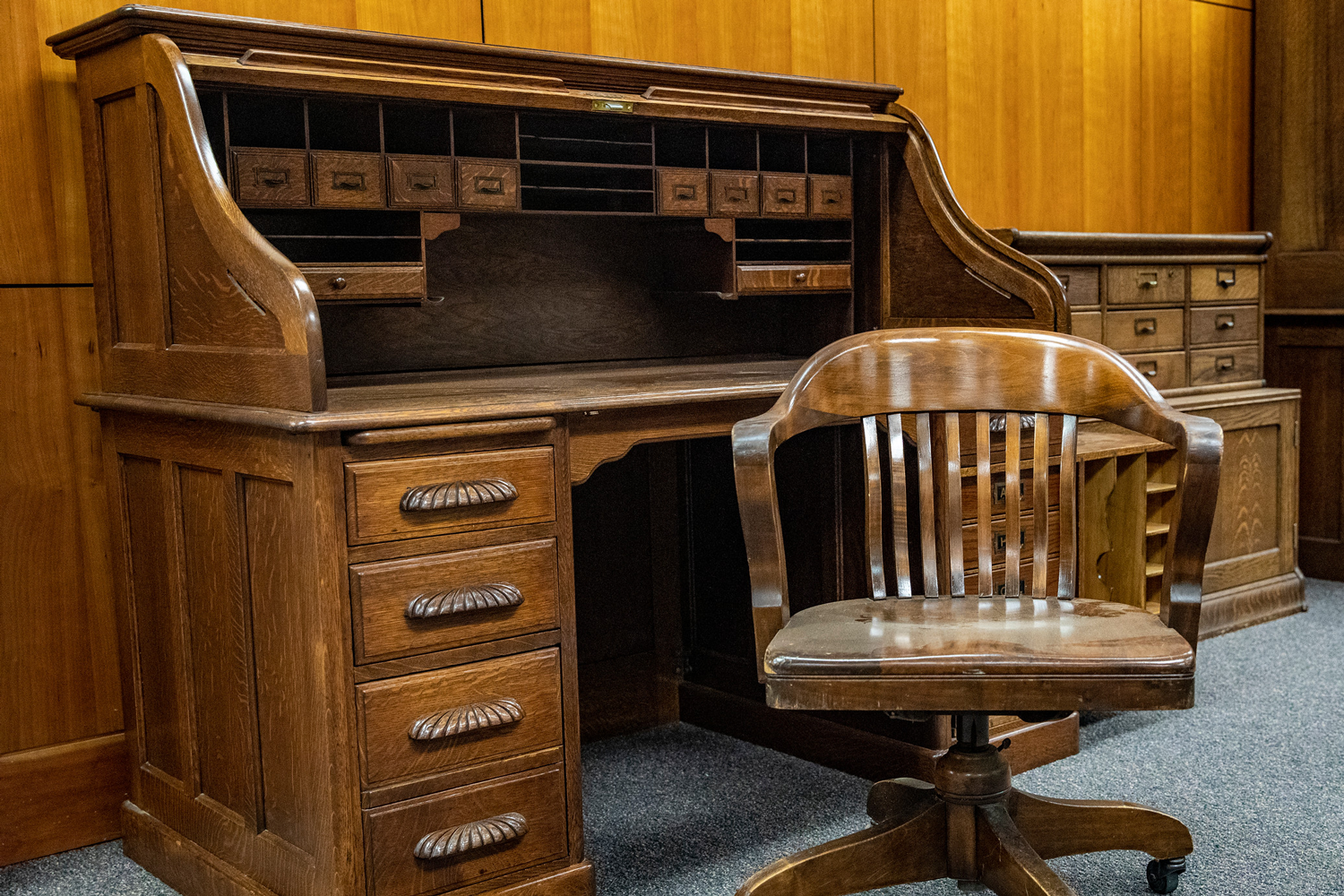 Green Initiative First President S Desk Returned To Original