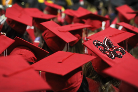 Parking schedule in place for Fall 2018 Commencement ceremonies |  University of Louisiana at Lafayette