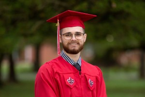 Corey Ainsworth graduates Spring 2021 in Health Services Administration.
