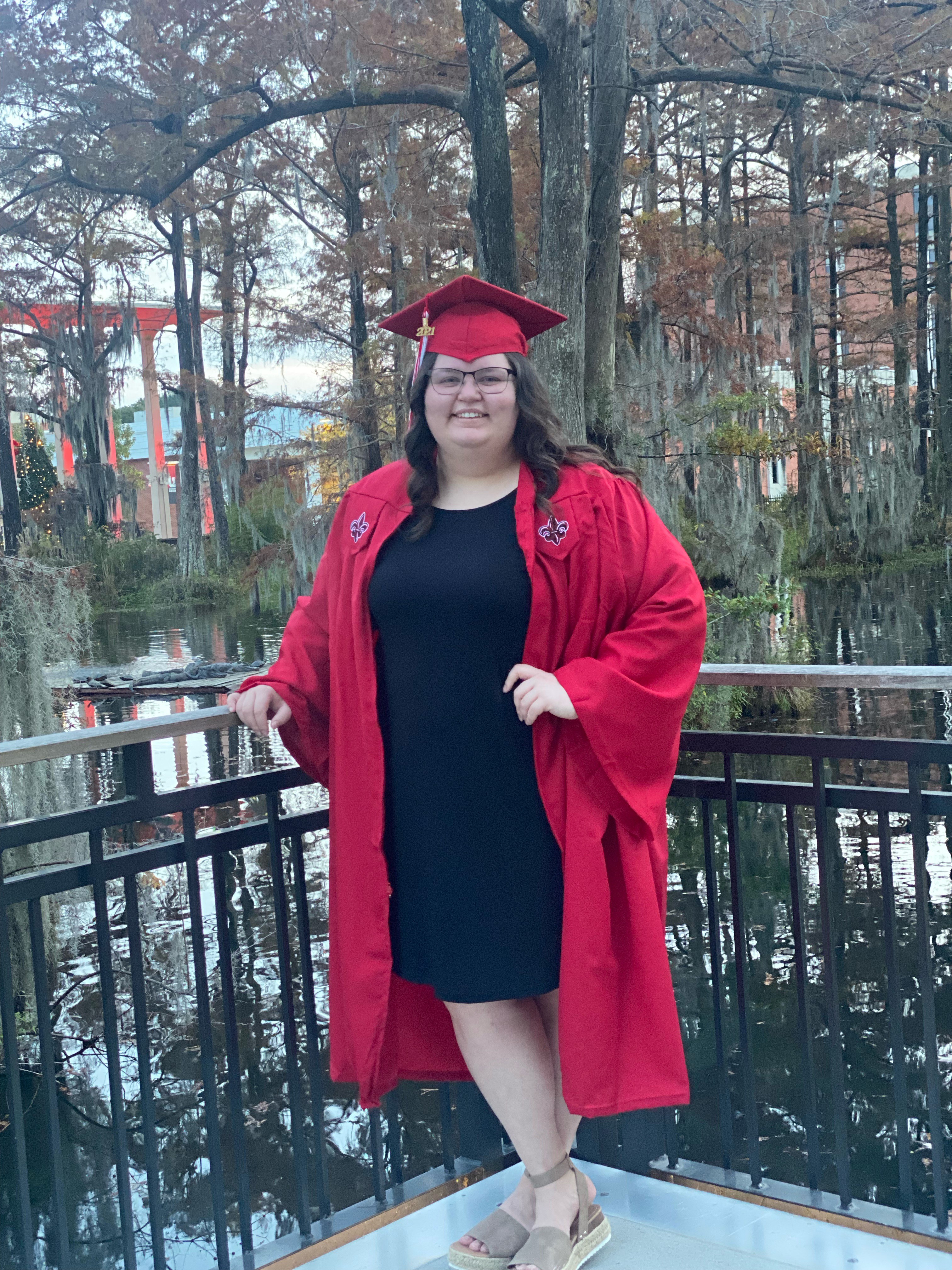 Kaylie Castille earned her B.S. in Health Services Administration online.