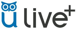 ProctorU logo. ProctorU Live-plus uses both a live proctor and artificial intellegence. 